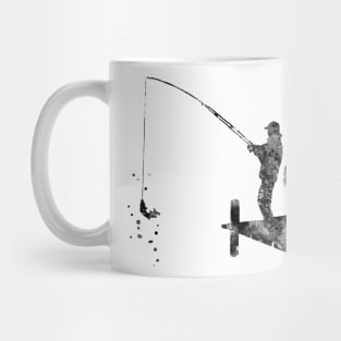 Daddy's little fishing buddy Mug